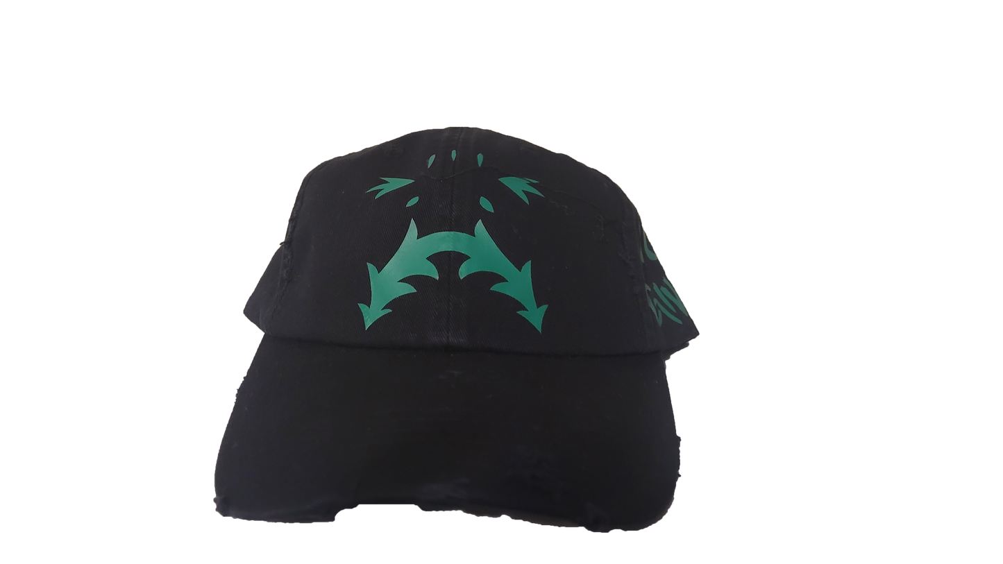 Distressed phantom cap